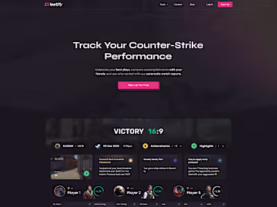 Leetify - Product Design (UX/UI)