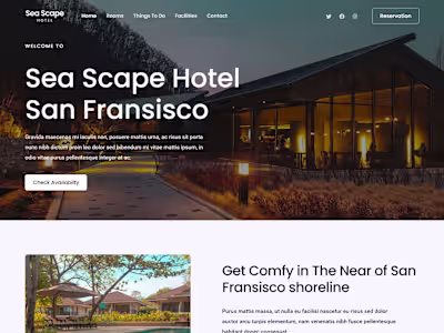Hotel Booking Demo Website in WordPress