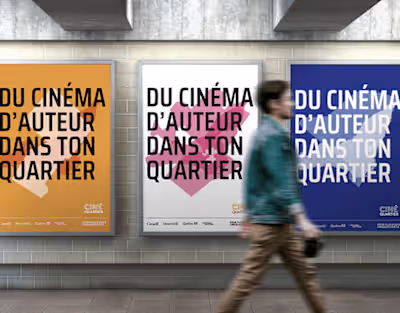 Ciné Quartier Brand Identity Enhancement