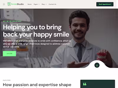 Smile Studio | Website Design