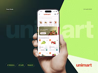 Unimart UX Audit Case Study