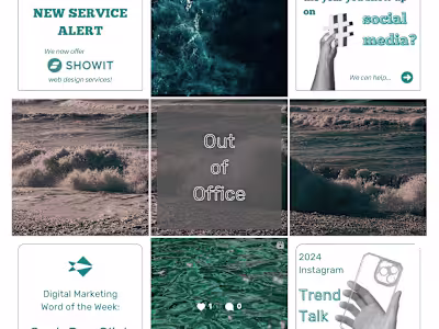 Social Media Strategy & Content for Digital Marketing Agency