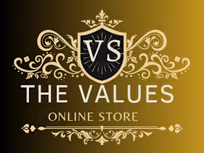 Online shop logo ❤️