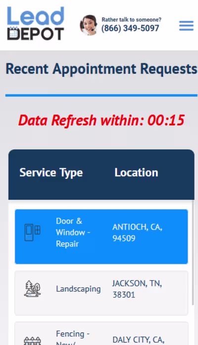 I completed a full responsive redesign for the Lead Depot in...