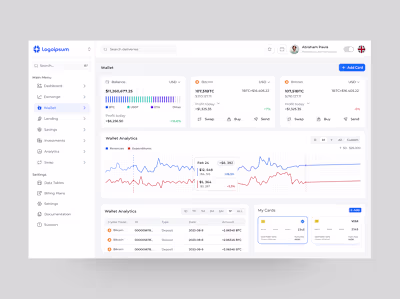 Crypto Wallet Dashboard