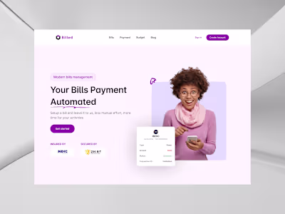 Fintech Webflow Project
