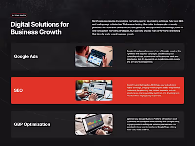 RankFusion Website Redesign for Increased Conversions