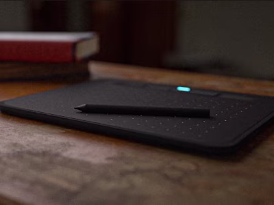 3D Product Render: Wacom Tablet