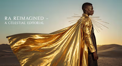 RA REIMAGINED - A CELESTIAL EDITORIAL :: Behance