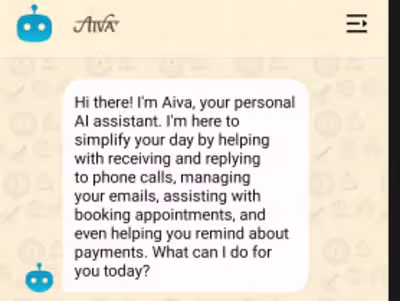 Aiva - AI Virtual Assistant App Development