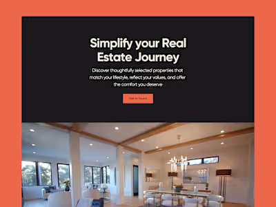 Bricklane Real Estate Website Design