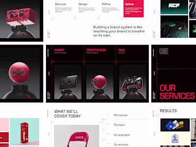 Every studio needs a face — this is ours. 🎭 While building ...