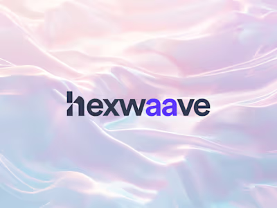 Hexwaave Logo and Brand Identity Design