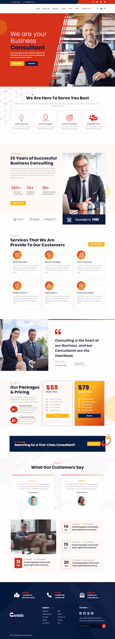 Professional Web Interface for a Legal Services Brand
