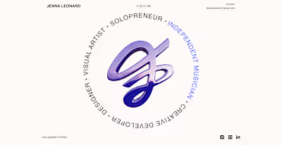 Portfolio Landing Page