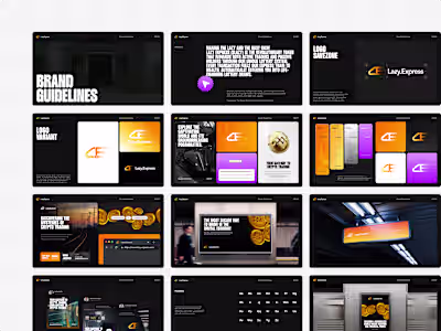 Branding - Lazy Express, Visual Identity