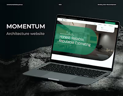 Momentum: Crafting a High-Impact Real Estate Website