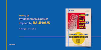 A Poster inspired by Bauhaus