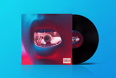 3D Album Cover Art