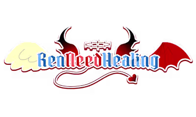 Vtuber Logo design for @/RenNeedHealing on Twitter