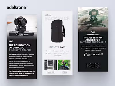 edelkrone Email Series