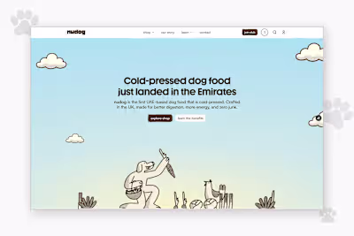 Nudog Framer Ecommerce Website Fixes