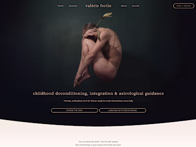 Valérie Fortin - Therapy Website