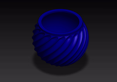 3D Model Of A Sequence Pot | SolidWorks