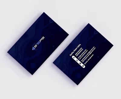 Business Card Design: Behance