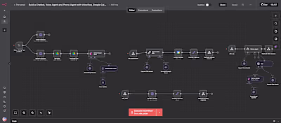 AI Chatbot /Voice Agent / Automation System Built with: Voic...