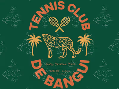 Re-Brand Concept & Exercise - Tennis Club de Bangui