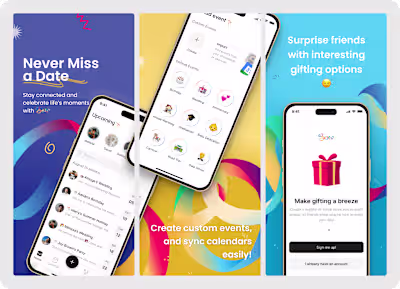 Bow Mobile App Design