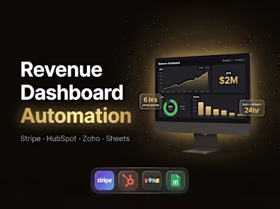 Built a reporting pipeline pulling