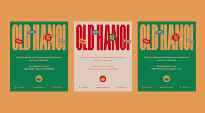 Old Hanoi Restaurant (Visual Identity)