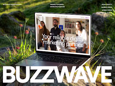 Buzzwave — Framer Website