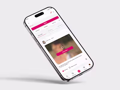 Fanverse UI/UX Design Project