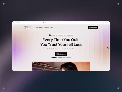 Ruri Ohama Personal Brand Website (Framer, Figma Design)