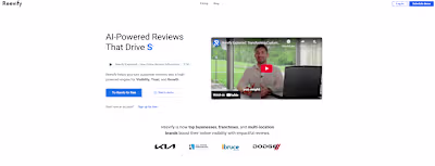 Review management platform for business
