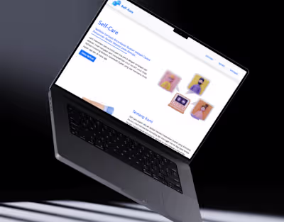 Application Counseling Self-Care Chatbox UI/UX