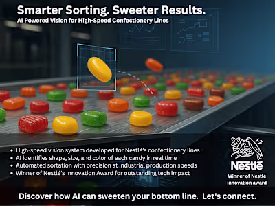AI Powered Vision for High Speed Confectionary Lines