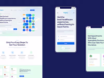 Razi Medical Care Branding & Website design