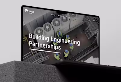 Tritech Group Website Redesign