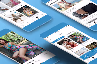 Fashion Retailer Loyalty App, Ux and UI design