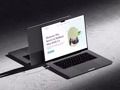 Radiant Revive Website Design