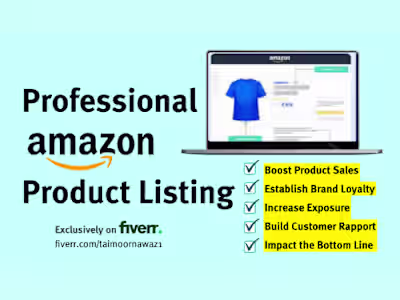 Professional Amazon Product Listing