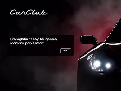 New Project: Multi-Page Contact Form for CarClub.Life (http:...