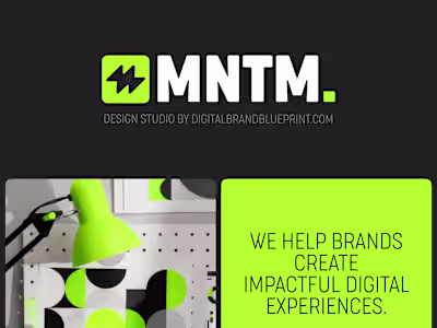 I truly enjoyed working on this identity showcase for Momentum!