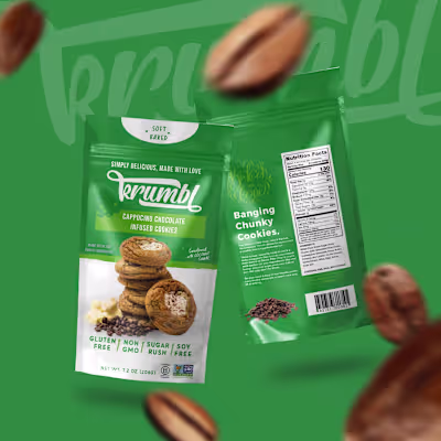 Krumbl | Logo Design + Packaging Design