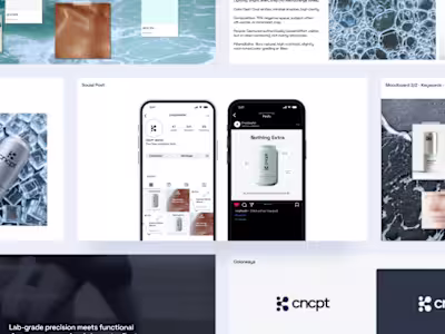 Conceptual Beverage Branding