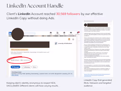 LinkedIn Growth & Content Management